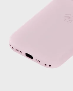 Silicone Case MagSafe Compatible iPhone 17 Pale Pink