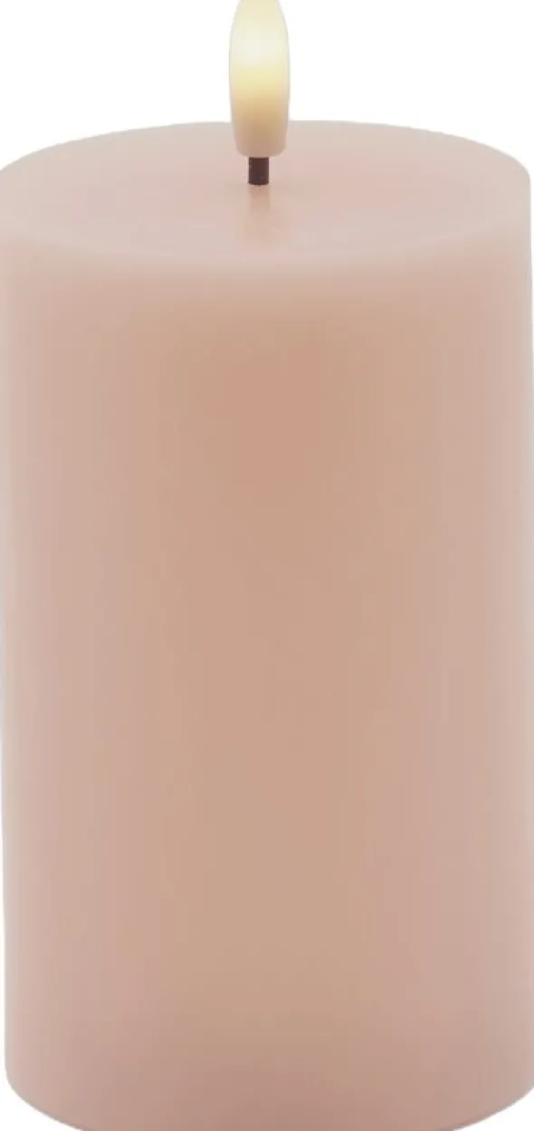 Sille Ø7,5x12,5cm, Dusty Peach