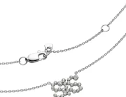 SIS Collet Necklace Silver