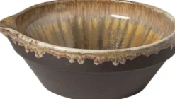 Skål Poterie 195 cl 26,5 x 9,3 cm Mokka Stengods