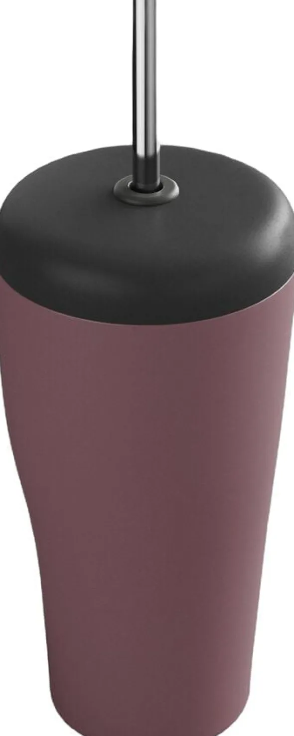SKY TRAVEL CUP WITH STRAW ROSE STAINLESS STEEL AND PLASTIC
