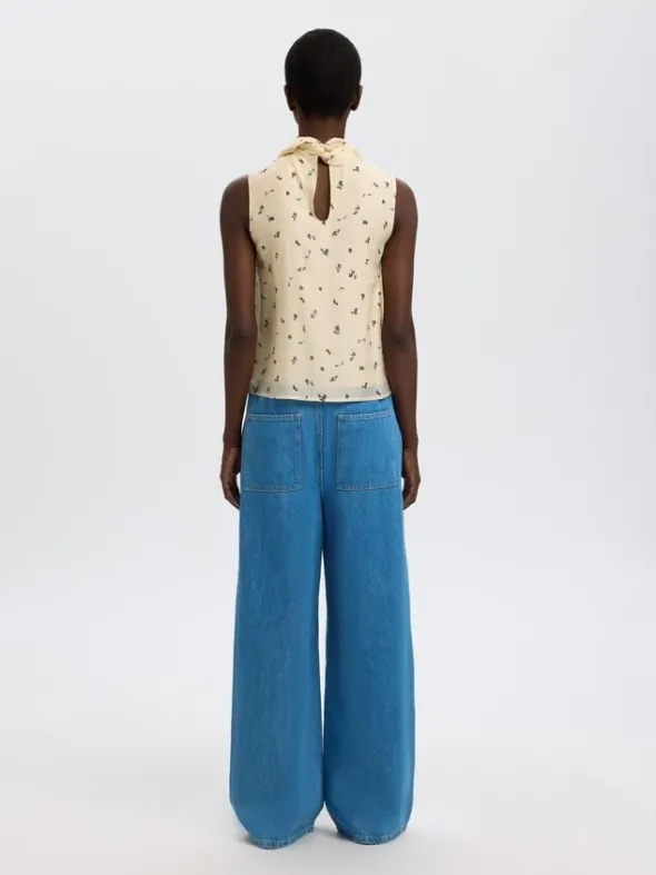 SLFRELAXED TENNA HW JEANS