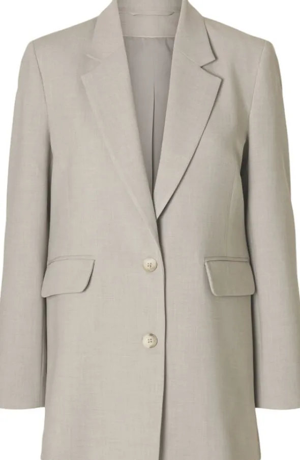 SLFRITA LS RELAXED BLAZER MEL NOOS