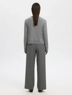 SLFTHEA LS KNIT MERINO CARDIGAN NOO