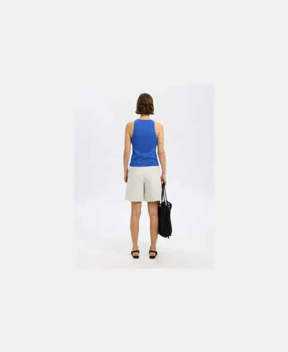 SLFTRIXIE SL KNIT BUTTON TOP