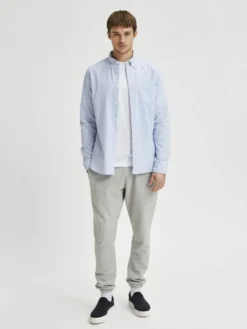 SLHREGRICK-OX FLEX SHIRT LS S NOOS