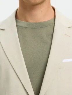 SLHSLIM-OASIS LINEN BLZ NOOS