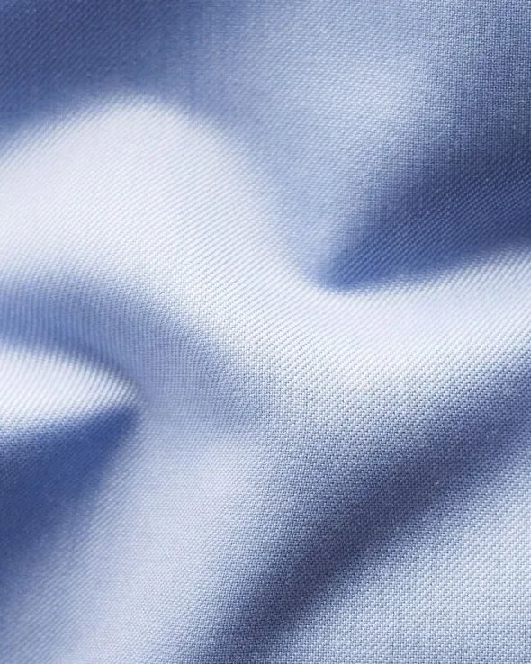 Slim Fit Light Blue Signature Twill Shirt