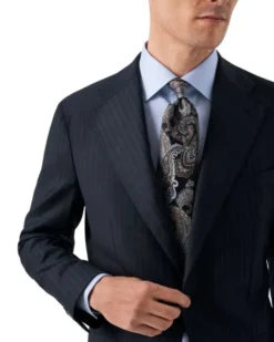 Slim Fit Light Blue Signature Twill Shirt