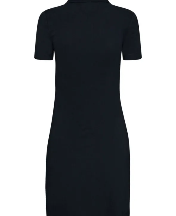 1985 SLIM PIQUE POLO DRESS SS