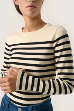 SLPina Striped Pullover LS