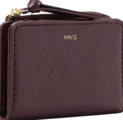 Small faux-leather wallet