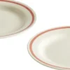 Sobremesa Plate-18,5 Set of 2-Red
