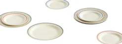 Sobremesa Plate-18,5 Set of 2-Red