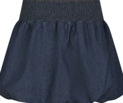 Solar Denim Balloon Skirt