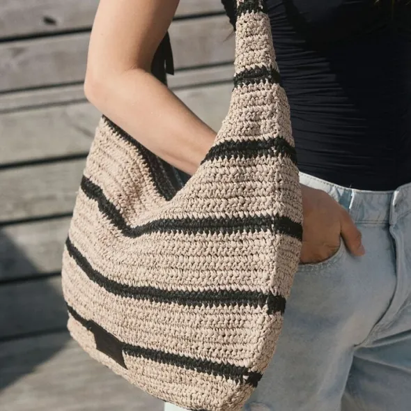 SoleaMBG Bag, Raffia