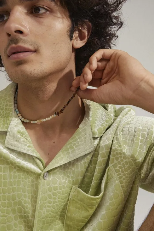 SOULMATES necklace mint/gold-plated