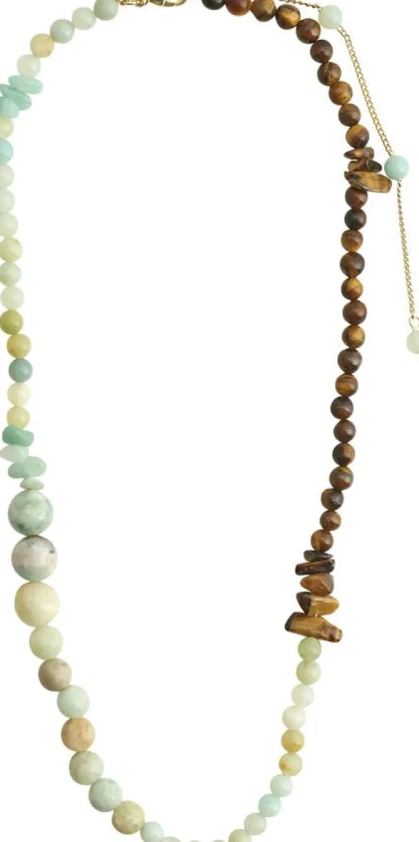 SOULMATES necklace mint/gold-plated