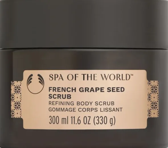Spa of the World French Grape Seed Scrub