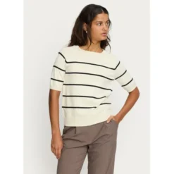 SRMarla Stripe SS Knit