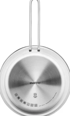 Stainless Steel Stegepande 24 cm steel base
