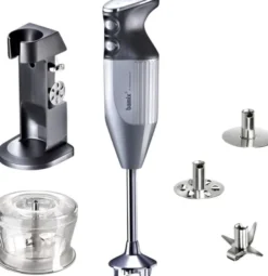 Stavmixer Deluxe 200 watt C Silvergrå