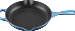 Stegepande støbejern 23 cm Azure Blue