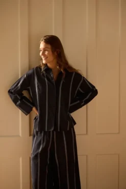storie pants stripe