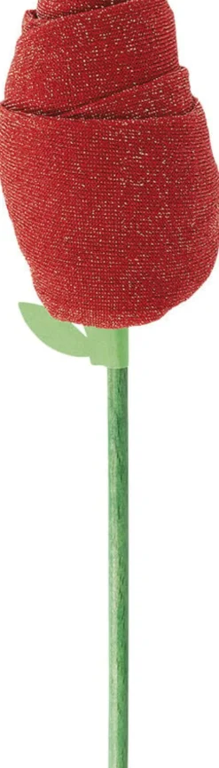 Strømper - Pretty Rose Red