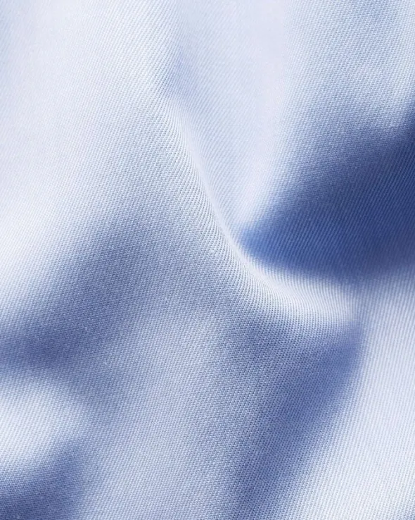 Super Slim Fit Light Blue Signature Twill Shirt
