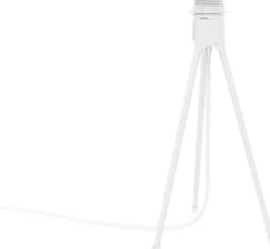 Table Tripod matt white H 36 cm