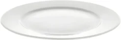 Tallrik platt med kant Eventail 28 cm Vit