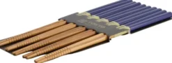 TDS Bamboo Chopstick Set/5 D. Blue