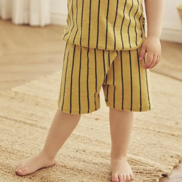 Terry stripe shorts baby