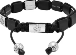 The CZ Flatbead Collection - Black Onyx and Silver