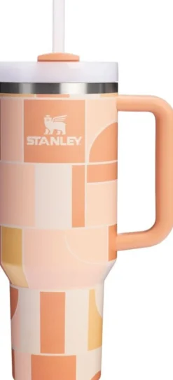 The Quencher H2. O FlowState Tumbler 1. 18L / 40oz APRICOT COU