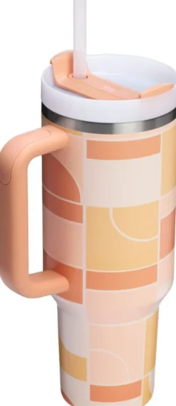 The Quencher H2. O FlowState Tumbler 1. 18L / 40oz APRICOT COU