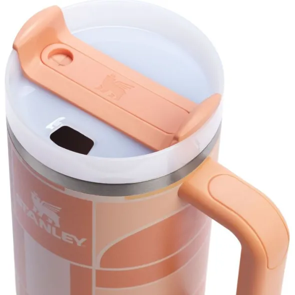 The Quencher H2. O FlowState Tumbler 1. 18L / 40oz APRICOT COU