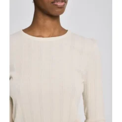 Thyra L/S Cotton Top Drop Needle GOTS