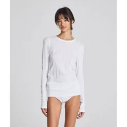 Thyra L/S Cotton Top Drop Needle GOTS 243975