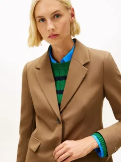 TIMELESS WOOL REG STRT SB BLAZER
