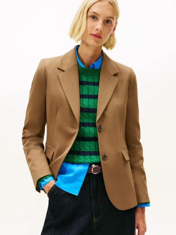 TIMELESS WOOL REG STRT SB BLAZER