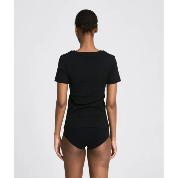 Trille Cotton Top 1x1 Rib Tee GOTS
