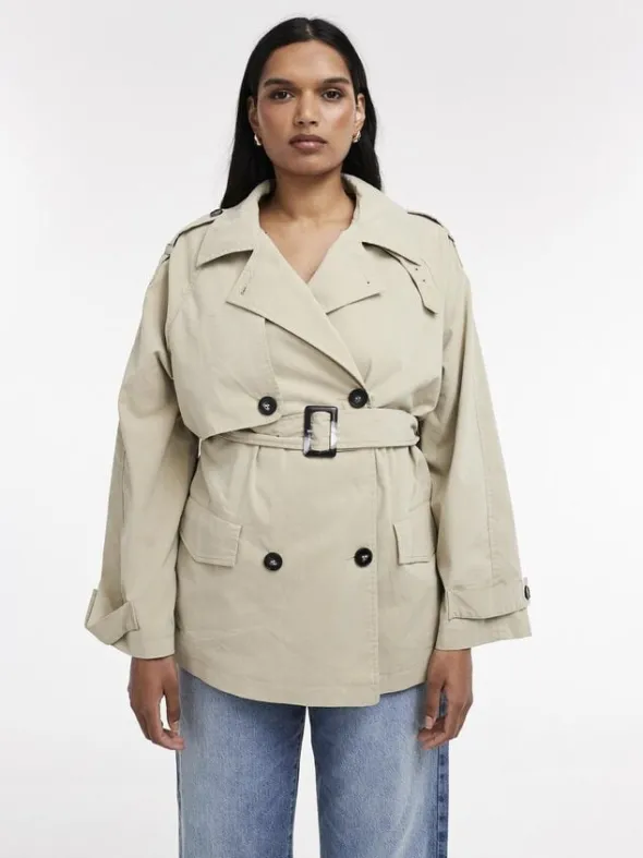 TSBROOKLYN BELTED MAC COAT
