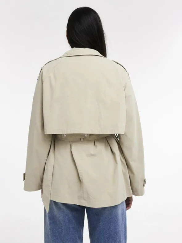 TSBROOKLYN BELTED MAC COAT