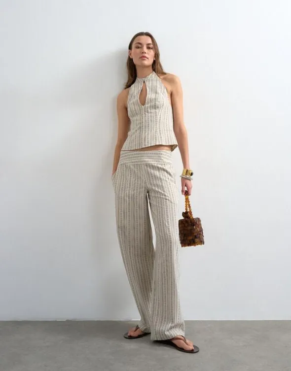 TSFLORA HALTER TOP WVN