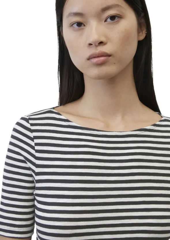 T-shirt, short sleeve, boat neck, s