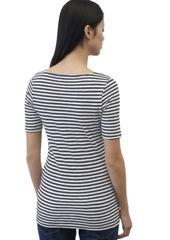 T-shirt, short sleeve, boat neck, s
