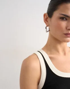 TSRAJA RIB SCOOP NECK VEST JRS