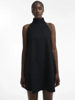 TSSARA SL TRAPEZE MINI DRESS WVN